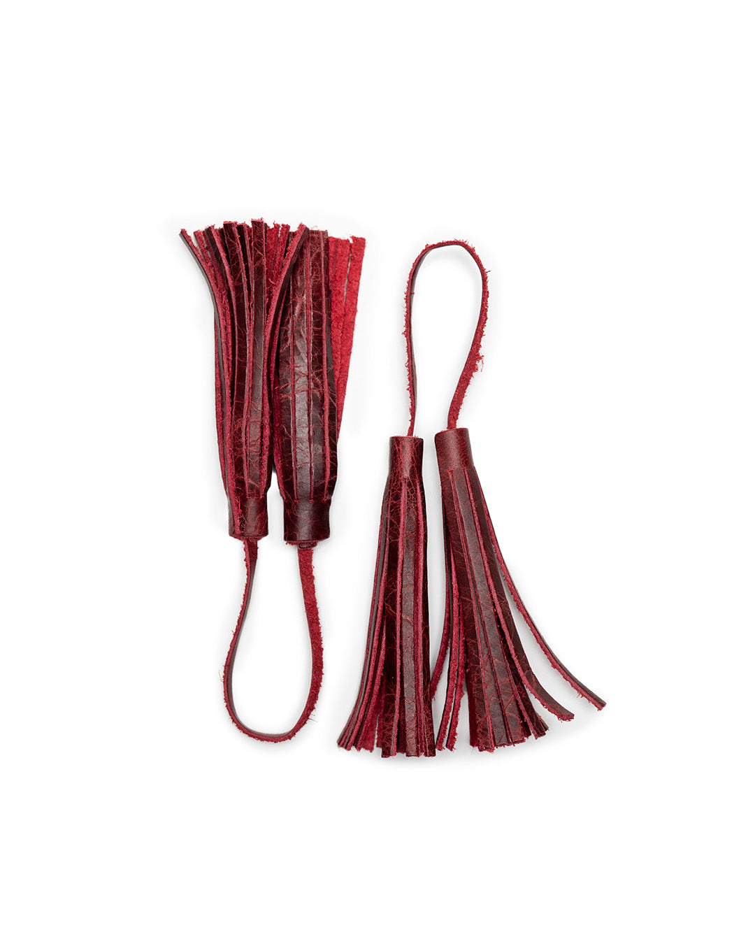Red Leather Tassel
